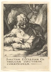 St. Jakob den Mindre, från Kristus, apostlarna och St. Paulus med trosbekännelsen, ca. 1589.