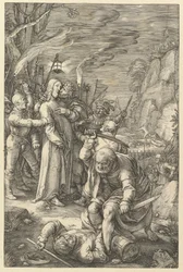 The Betrayal of Christ, från The Passion of Christ, 1598.