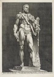 Kejsaren Commodus som Hercules