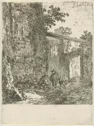 Bevuxen ruin