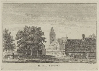 Utsikt över Leusden The Village of Leusden (titel på objekt)