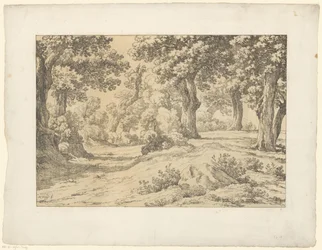 skogsutsikt Tentamina Lithographica (serietitel) Italienska landskap (serietitel)