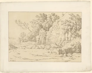 Stenar med bassänger Tentamina Lithographica (serietitel) Italienska landskap (serietitel)