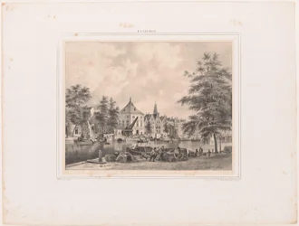 Utsikt över Haarlem från Spaarne
