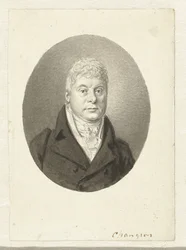 Porträtt van F.D. Changuion