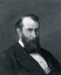 Porträtt av Willem van Konijnenburg (olja på duk)