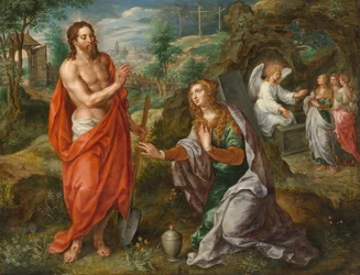 Noli Me Tangere (olja på panel)