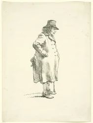 Porträtt av tiggaren Hendrik Delbroeck