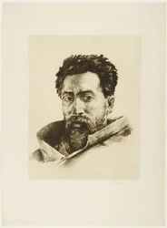 A Striker, ca 1888 (etsning och roulette)