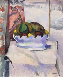 Frukt och mustier,1907 (olja på duk)