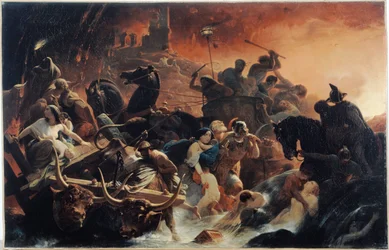 Pompejis sista dagar, mellan 1834 och 1850 (olja på duk)