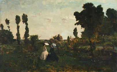 Landskap med figurer