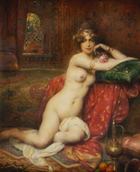 Utom tävlan - Kvinna från Orienten, 1919