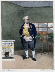 Office boy - i "" Administrative mores"" av Henri Monnier