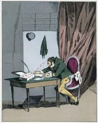 Supernumerary - i "" Administrative mores"" av Henri Monnier