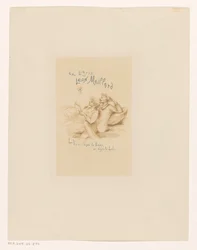 Ex libris av Leon Maillard Ex libris Leon Maillard (titel på objekt)