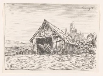 Boothuis i Possenhofen (originaltitel på objekt)