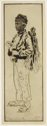 Le ramoneur (Skorstensfejaren), ca 1890 (etsning och torrnål)
