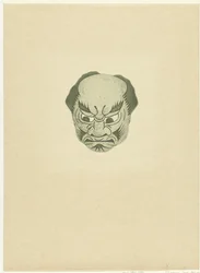 Man ansiktsmask mask L