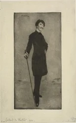 Porträtt av Whistler
