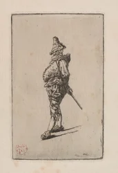 Punchinello, efter Meissonier