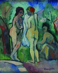 Badgästerna, 1905.