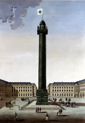 Place Vendôme - i ""Views of Paris"" av Courvoisier