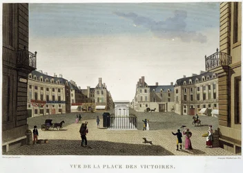 Place des Victoires - Paris av Courvoisier