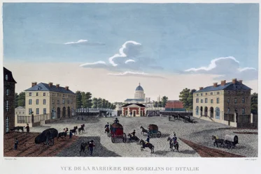 Utsikt över Barrière des Gobelins ou d