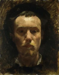 Autoporträtt, ca 1885