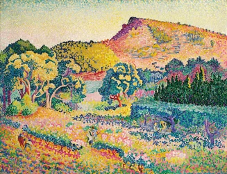 Landskap med Le Cap Negre; Landskap med Cape Negre, 1906