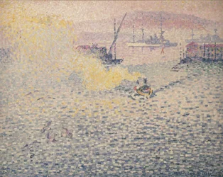 Toulon, vintermorgon Toulon, vintermorgon, 1906-1907.
