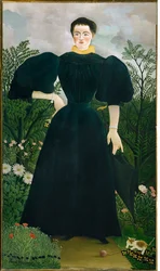 Portrait de Mme M. (olja på duk)