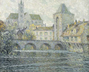 Moret Landskap, Bron; Paysage Moret, Le Pont