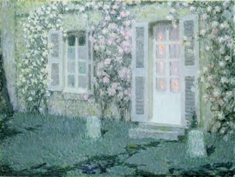 Huset med rosor, 1936
