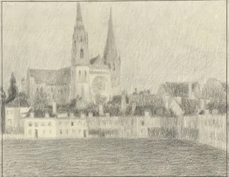 Utsikt över Chartres