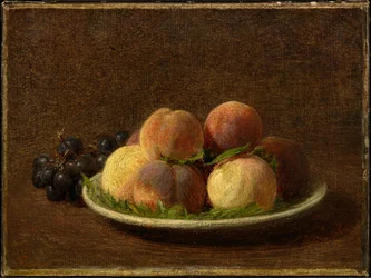 Persikor och druvor