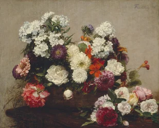 Stilleben med blommor