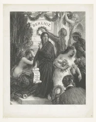 Musik affisch Hector Berlioz L
