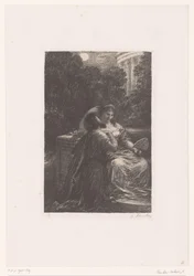 Dido och Aeneas i månskenet Les Troyens i Kartago. Akt III. Duo d