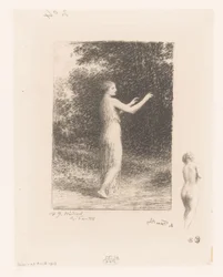 Maagd van Lycus vandra i naturen Tiggaren Gedichten van André Chénier (serietitel) Illustrationer till André Chéniers dikter (serietitel)