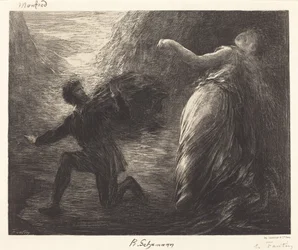 Manfred och Astarte (1:a tallrik)