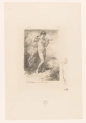 Néere met wapperende sluier Neere Gedichten van André Chénier (serietitel) Illustrationer till André Chéniers dikter (serietitel)