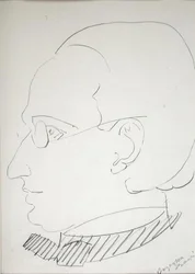Alfred Wolmark (1877-1961) (penna på papper)