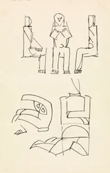 Fem figurstudier