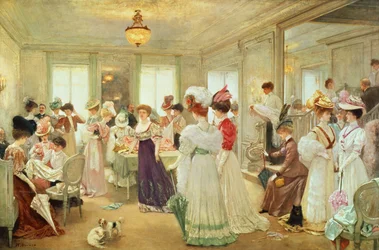 Fem timmar på Couturier Paquin, 1906