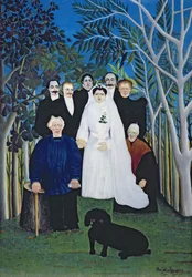 Bröllopsfesten, ca 1905 (olja på duk)