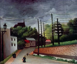 Vy över Malakoff, Hauts-de-Seine