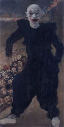 Clownen, ca 1898-99 (olja på duk)