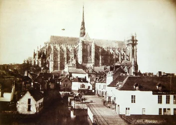 Amiens katedral, ca 1851-52 (kalotyp)